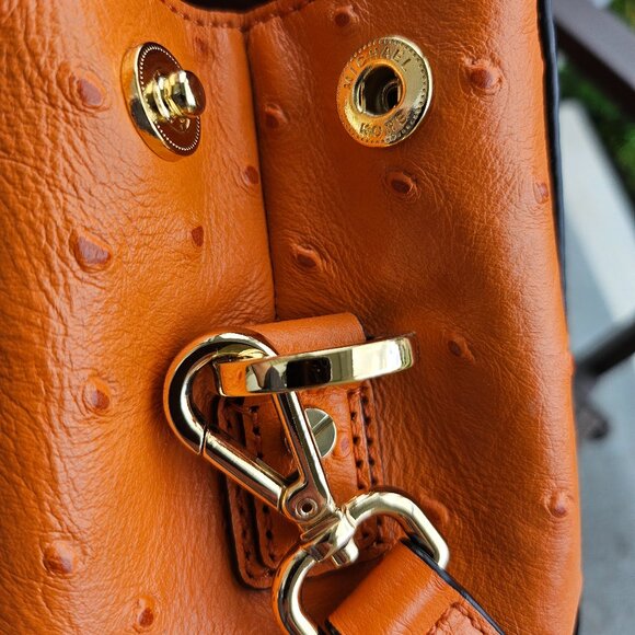 Michael Kors Astrid Lage Satchel - Tangerine - Picture 11 of 17